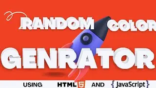 Random Color genrator using html and javascript | 
