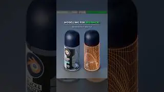 Hard Surface Modelling for Beginners | Model Deodorant Bottle in Blender