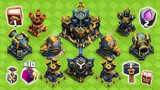 😱ОНИ МЕНЯ ДОСТАЛИ...  Clash of Clans Срочное улучшение 17 РАТУШИ!