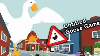 ГУСЬ ПОПАЛ НА ТВ ► Untitled Goose Game #2