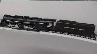Review: MTH HO Allegheny Steam Locomotive H8 2-6-6-6