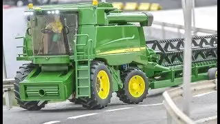 AMAZING RC Trucks! Motorized Combine! Heavyweight Trucks!
