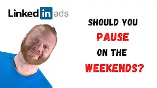 Linkedin Ads Day-of-Week Analysis in Excel