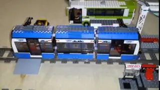 The lego Tram 8404 motorized