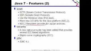 Introduction to JDK 7 features