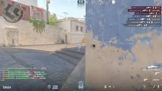 One hour after skeet CS2 update ft.skeet cs2 hvh highlights..