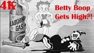 Ha Ha Ha! (1934) Betty Boop Remaster 4K Banned For Drug Use