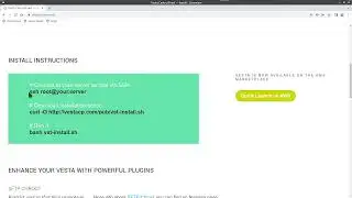 Instalacion de VestaCP con comentarios y explicaciones