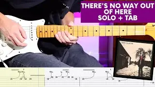 There's No Way Out of Here - David Gilmour (Pink Floyd) / Unicorn - Guitar Solo |  Cover/Playthrough