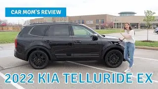 2022 Kia Telluride EX Nightfall | CAR MOM TOUR