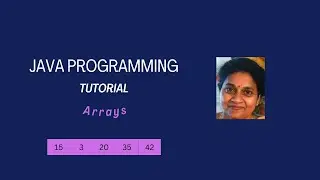Lesson 42 Arrays Part 3- Reading Elements into One Dimensional Array, Sending Arrays as Parameters