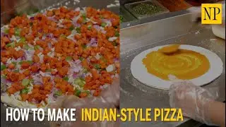 How to make Indian-style pizza