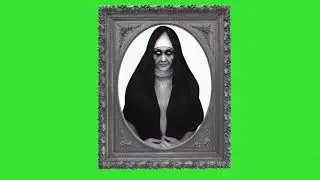 Scary nun green screen footage Halloween green screen by 