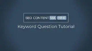 Keyword Question Scraper Tutorial