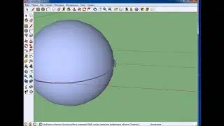 Создание фигур вращения в SketchUp