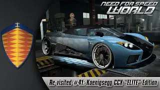 Need For Speed World: Re-visited #41 (Koenigsegg CCX 