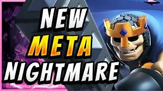 Toxic skeleton king deck gives opponents NIGHTMARES... 💀