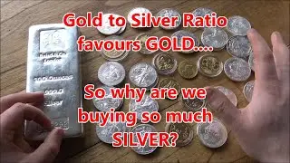 The Gold to Silver ratio favours GOLD....So why are we buying so much SILVER right now?