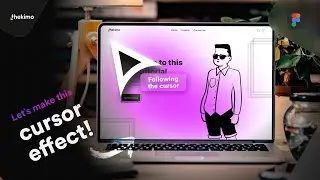 Glowing Cursor Effect Tutorial in Figma🌟 | Step-by-Step Guide