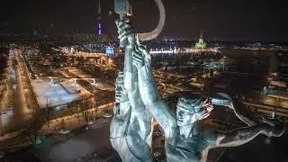 Слайд-шоу с красивыми видами Москвы, под песню 