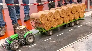 RC farming, Tractors and a MASSIVE Liebherr Excavator at work!