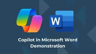 Copilot for Microsoft 365: Word Demonstration