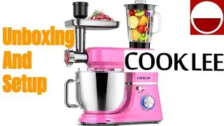 COOKLEE 6-IN-1 Stand Mixer Unboxing and set up
