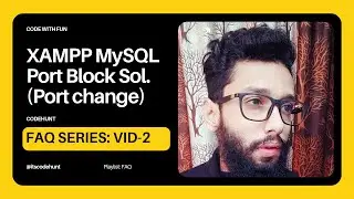 How to Change XAMPP MySQL Port ? || XAMPP Block Port Solution