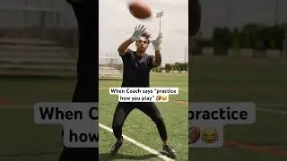 When Coach says “practice how you play” 😎🔥 #footballshorts #americanfootball #nfl
