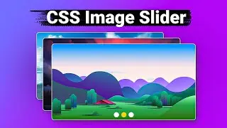 ⭐Build a Stunning Image Slider with Pure CSS | No JavaScript Needed! 