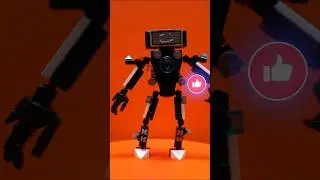 LEGO TV MAN có dị không 😎 #skibiditoilet #tvman #lego