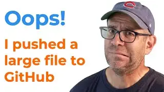 How to delete large files from your git/GitHub commit history (CC295)