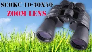 Бинокль SCOKC 10-30X50 Power Zoom
