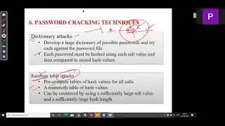 Password Management & Introduction to Kerberos