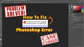 How To Fix Photoshop Error