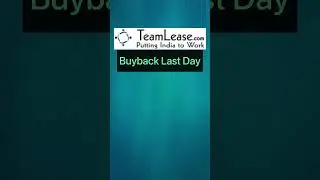 TEAMLEASE BUYBACK 2023 | APPLY OR AVOID ? | 