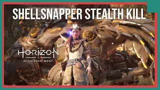 Horizon Forbidden West - Shellsnapper STEALTH Kill EASY Guide, The Burning Blooms Side Quest