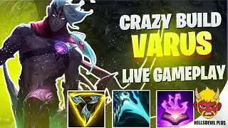 This CRAZY Varus Build Is BROKEN! - Wild Rift HellsDevil Plus Gameplay