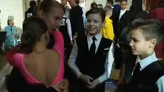 Танцоры на соревнованиях
