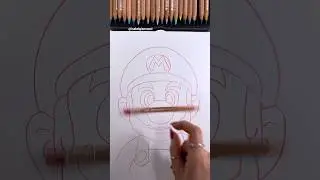 Super Mario Drawing Transition Result! 