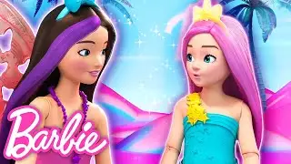 ¡Barbie navega en el barco de los sueños hacia una isla brillante!