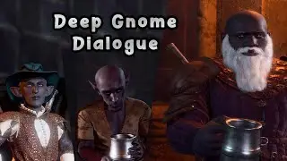 Baldur's Gate 3 Patch 8: Deep Gnome Dialogue for Drunk Duergar