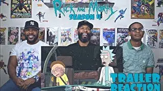 Rick and Morty Season 4 Trailer Reaction