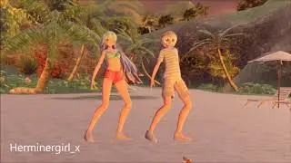 MMD - Travis and Katelyn - Follow The Leader {Aphmau}