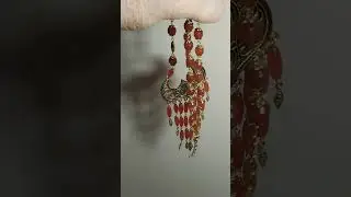 Прекрасный комплект из высококачественного сердолика. Сделан на заказ.