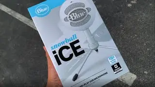 so i bought the blue snowball ❄️