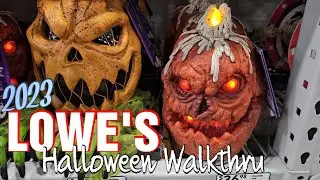 2023 Lowe's Halloween walkthru (with a bunch of baby cryers!)