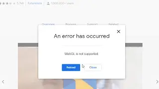 HOW TO FIX WEBGL IS NOT SUPPORTED IN CHROME (webgl not supported vysor)
