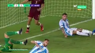 VENEZUELA vs. ARGENTINA: ¡SALVADA EN LA LÍNEA! RONDÓN CERCA DE MARCAR | CLASIFICATORIAS 2026 🇻🇪⚽️🇦🇷