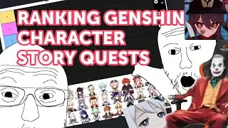 Genshin Loretubers RANK STORY QUESTS!